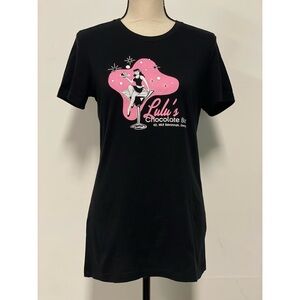 Bella + Canvas Airlume Jersey Graphic Short Sleeve T-Shirt Black Size XL